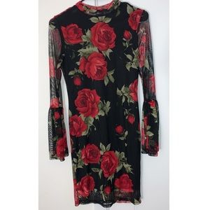 Black Rose Dress